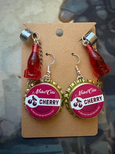 Nuka-Cola Inspired Combo Earrings