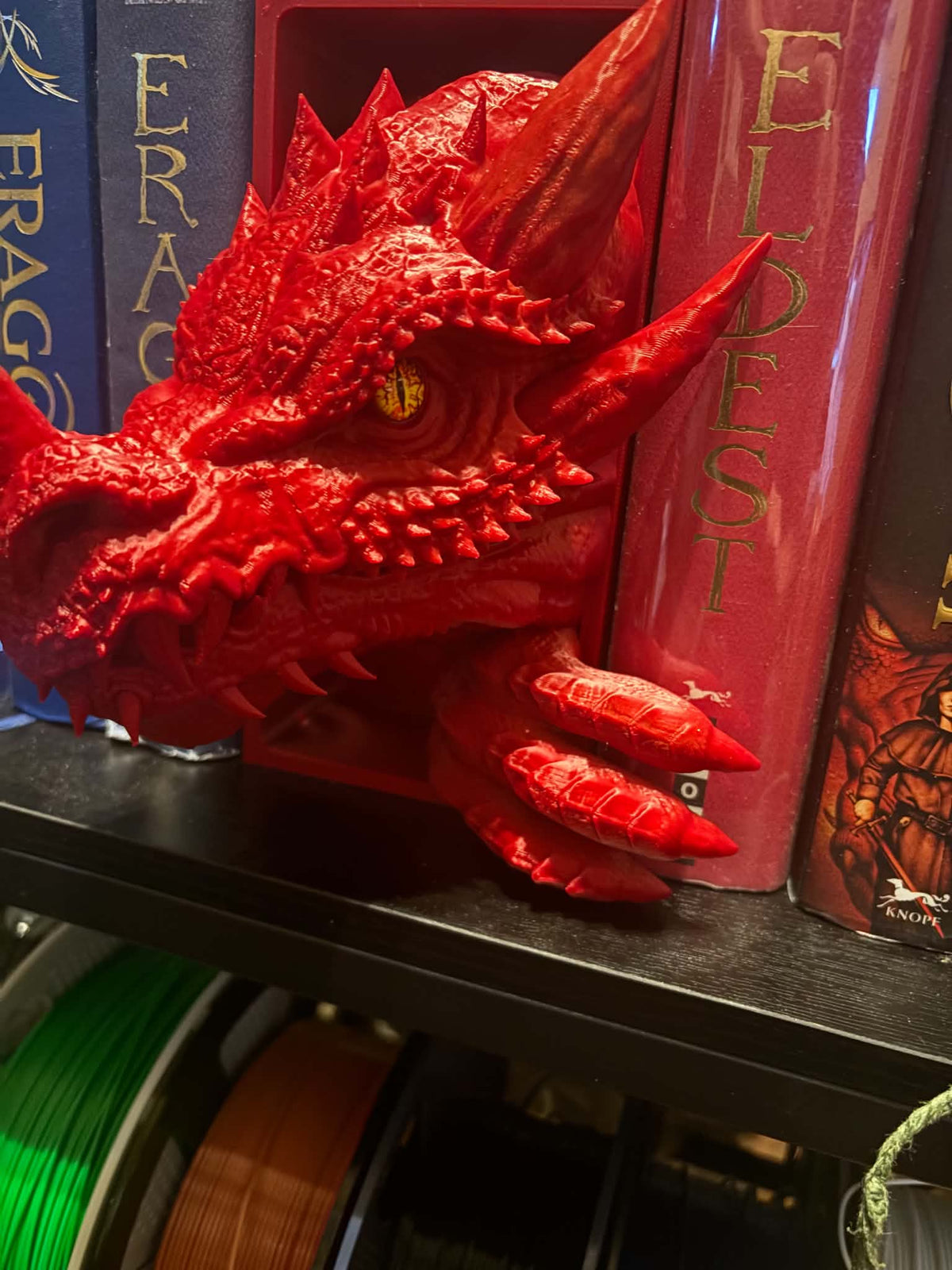 Emerging dragon nook by CraftyKid3D