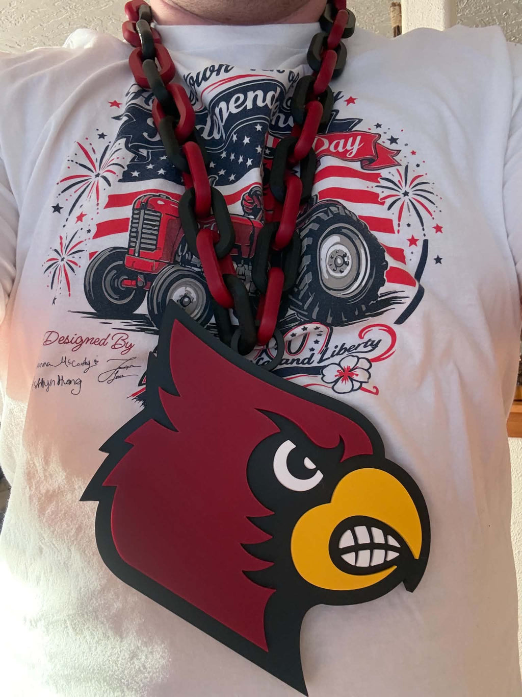 Louisville Cardinals Hype Chain