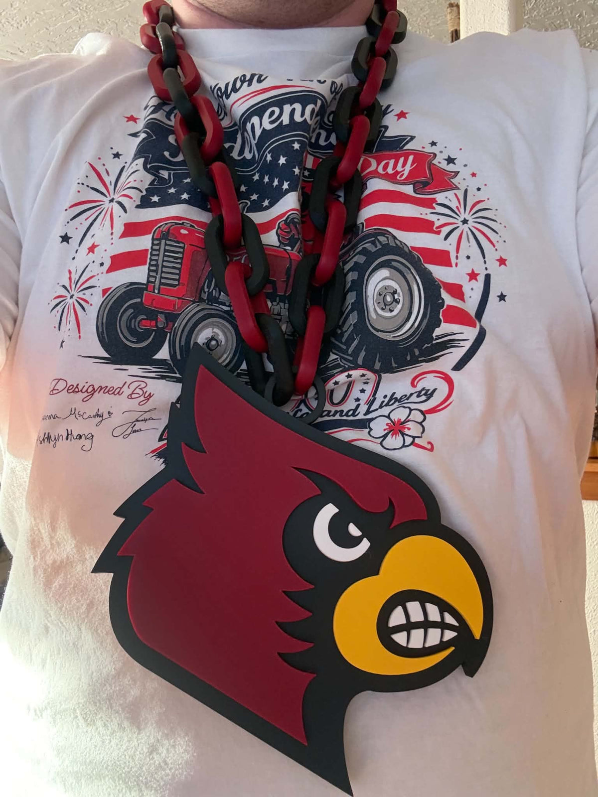 Louisville Cardinals Hype Chain