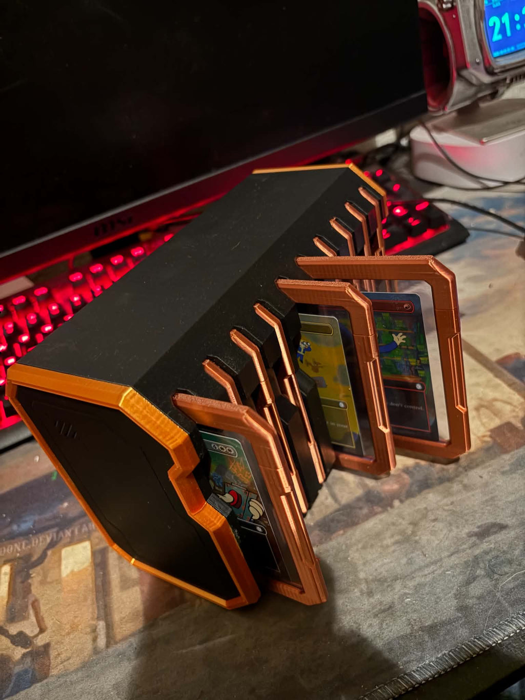 10 Card Storage System