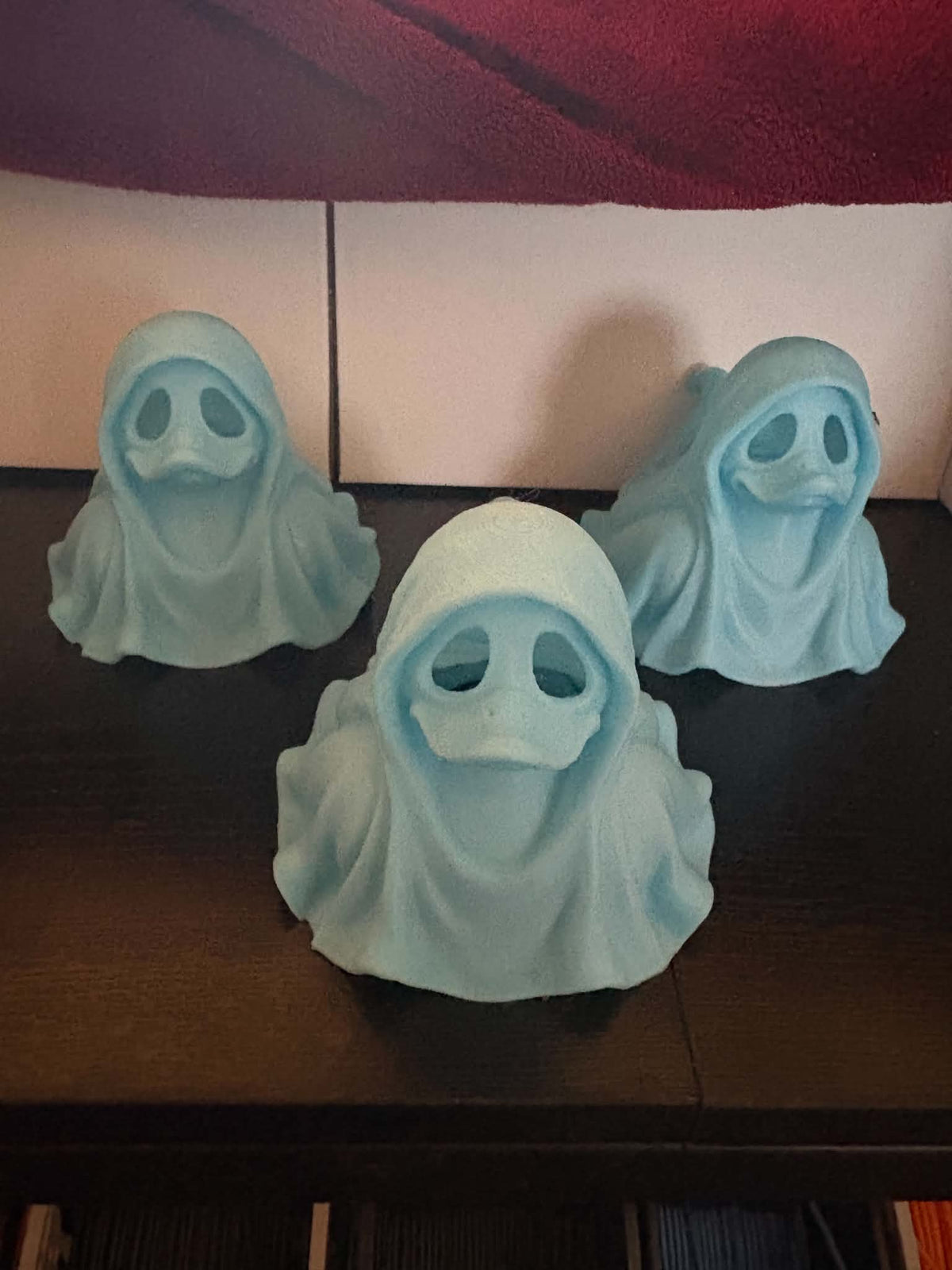 Three Ghost duckies together
